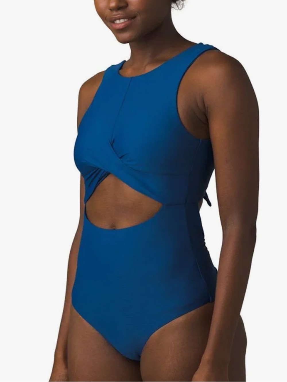Prana Women's Corinne One-Piece Swimsuit - Blue